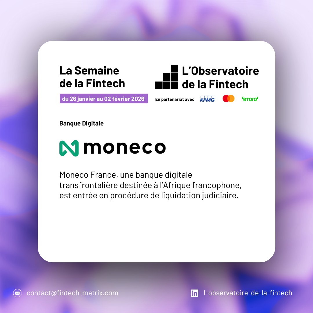 L'Observatoire de la Fintech tweet media