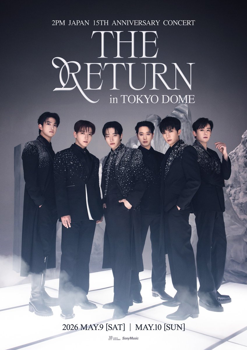 2PM、10年ぶりの東京ドーム公演…詳細が決定！5月9日＆10日の2Days開催 
kstyle.com/article.ksn?ar… 

#2PM #2PM_THE_RETURN #THE_RETURN_TokyoDome