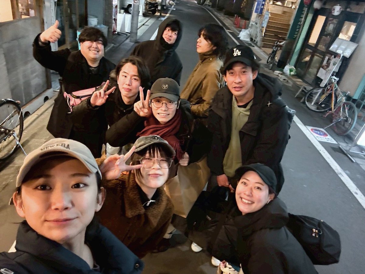 711で制作ができとても幸せだった!
自分にとって新しいシステムや新しい方面の方との出会いもありとっても勉強になった📝活かさねば〜

出演者・スタッフの方、皆気持ちの良い方で仲良くして下さり感謝🙏

打ち上げは制作オファーされた時と同じお店。
ジンギスカン屋で始まりジンギスカン屋で終わる