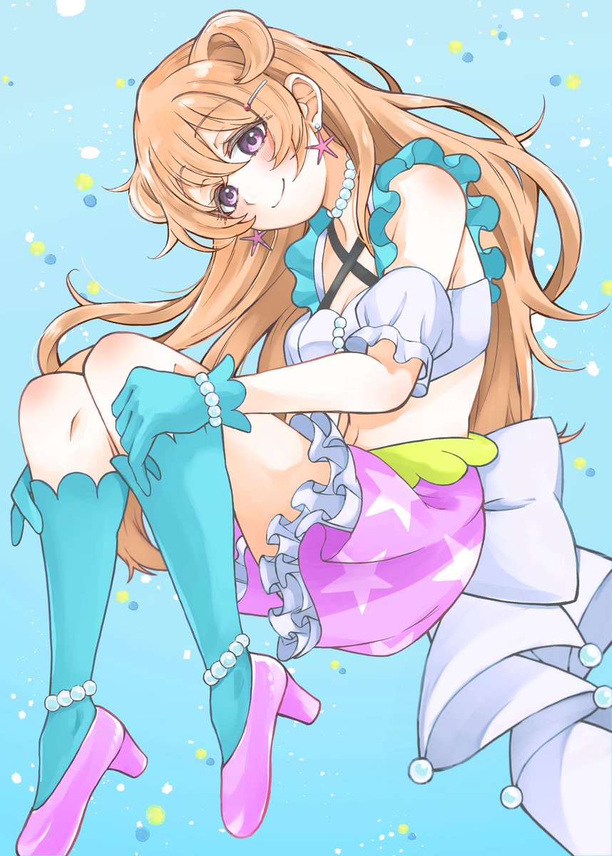 近江彼方 「彼方ちゃん～」|🐄うたうた🐄のイラスト