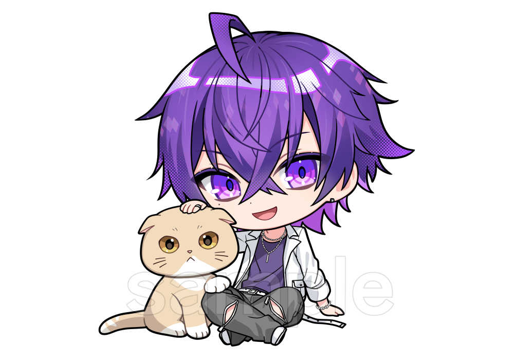 めておら 心音様のBIRTHDAY GOODS 2026 ミニキャラビジュアルを担当