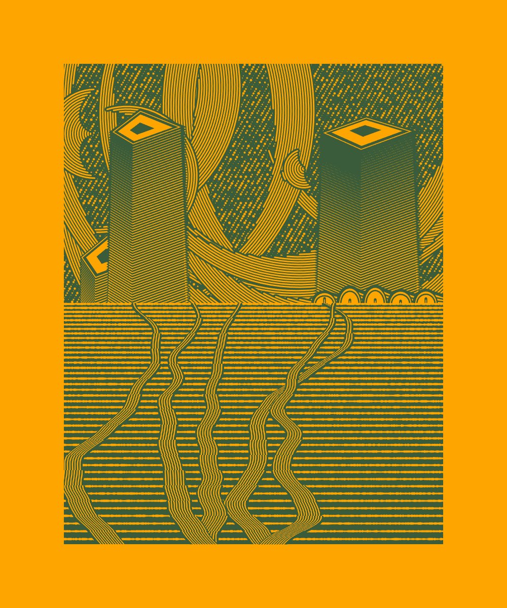 unsleeping_ik's tweet image. "Dark times" in the open spaces @fx_hash_ 
Just code. Created with p5.js
fxhash.xyz/project/dark-t…
Release on 05 Feb 2026 at 15:40
#genart #genartclub #p5js #codeart #ArtCollector