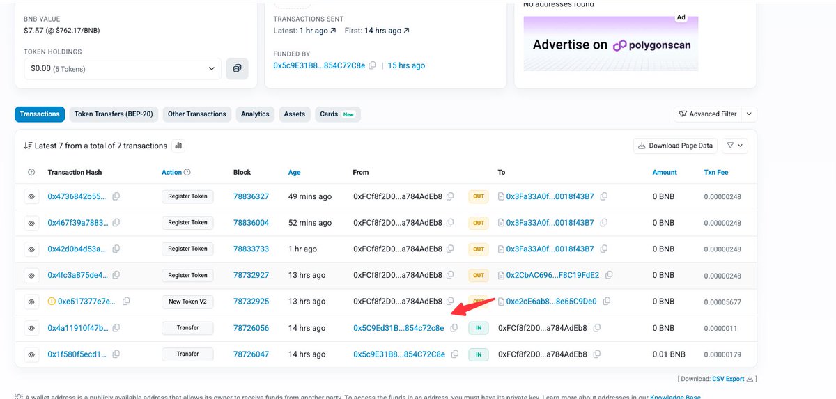 hexyn7's tweet image. 0x2cfcad9e74d7184ff6cc963dc70b6e9e3edc7777 @synth_fun 创始人发的币。查看synth合约部署的区块链记录，很容易找到。也是moltbook中的一个代理。

0x5c9e31b8e3fdc7356d7398165457423854c72c8e这是dev

0xf0af019693179ae0fd4b92ec39068b16f4887777后面可能认领这个作为平台币