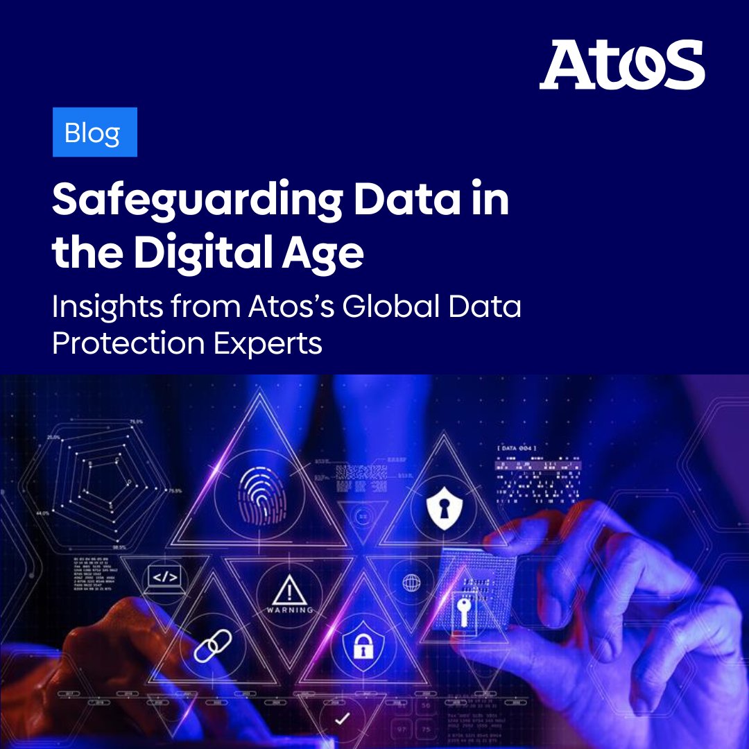 HtBTweets's tweet photo. 🔒 Data Protection Week  
Discover how Atos helps enable trusted, compliant and responsible digital innovation.

👉 Read the full blog: https://t.co/aM1cdnhBsv

#DataProtectionWeek #DataPrivacy #AI #DigitalTrust #CyberSecurity #DataSovereignty #Atos https://t.co/jpTxrK5Jst