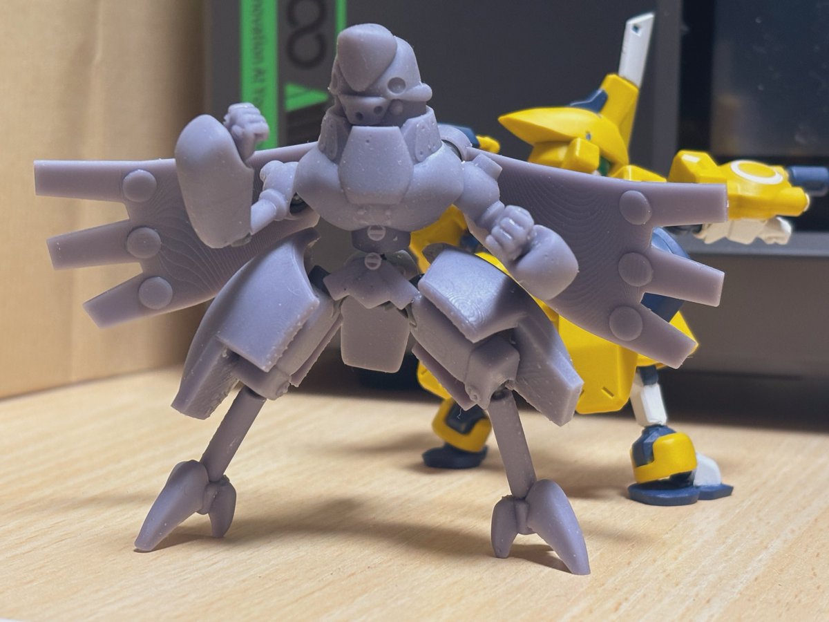 bekkouame014's tweet photo. ドメスティックversion2

頭パーツ全体を大きく、脛を気持ち短くしたら、良いバランスになった気がする。 https://t.co/oEG1aoeGnb