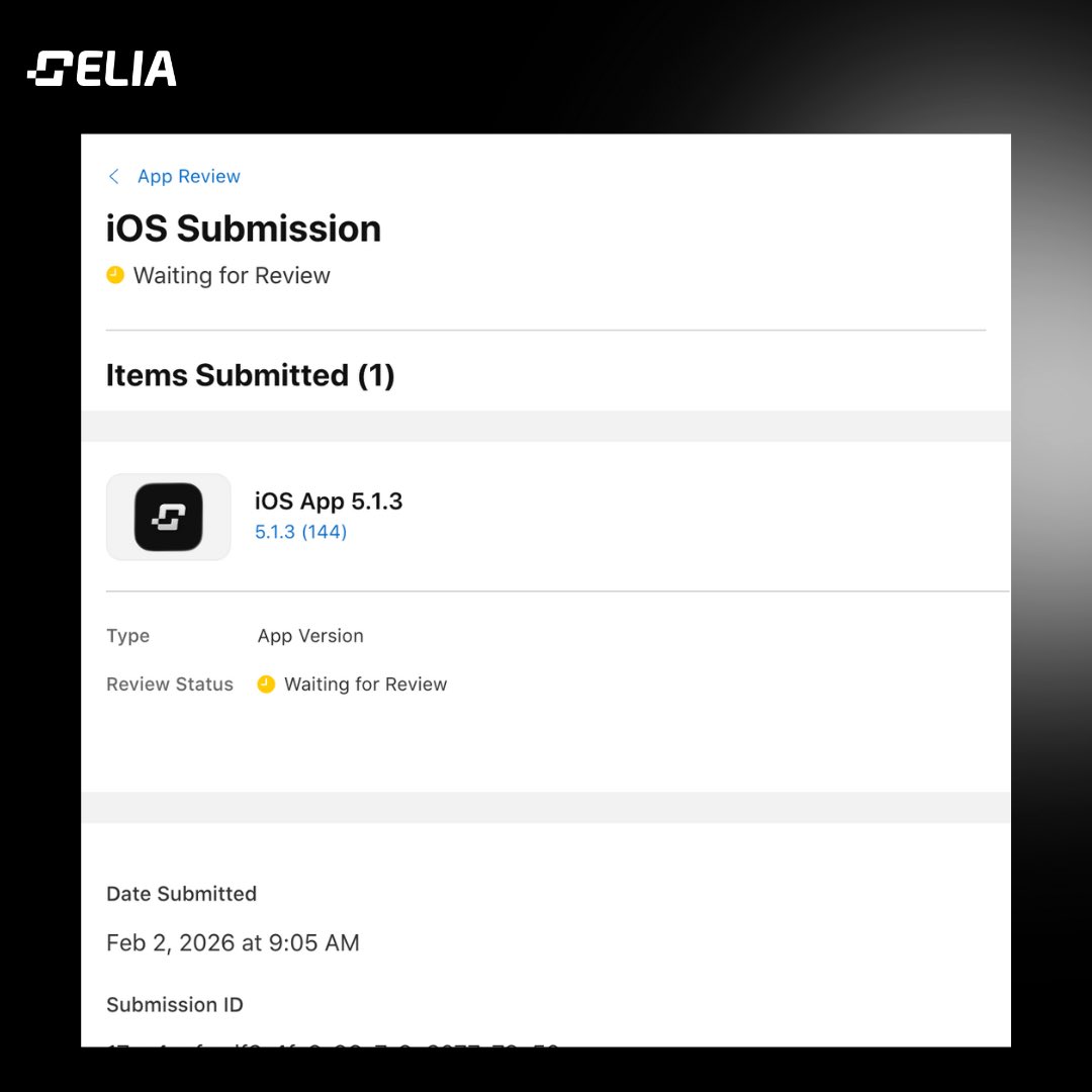 CeliaWallet's tweet photo. We’ve submitted a new update to the App Store and Play Store, and it’s currently under review.

This update includes crypto on- and off-ramps, an improved crypto explore page, and several new features.

Once the update is approved, we’ll notify you to update your app.

Mainnet verification and migration are coming next.