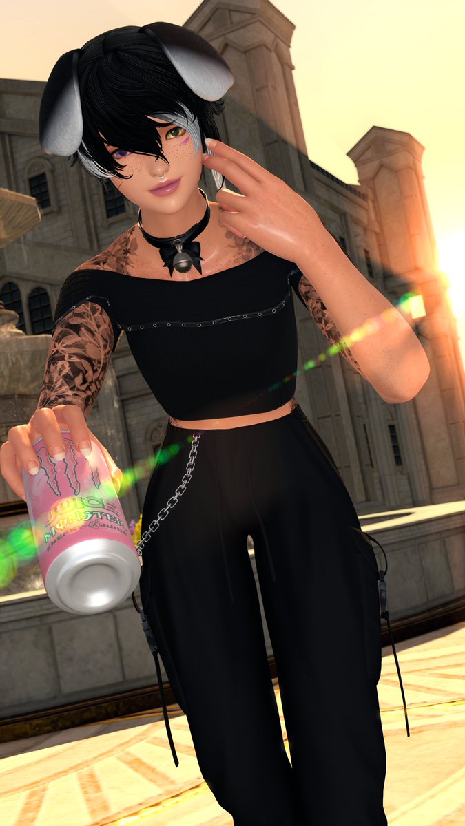 Hiya there, you're looking quite tired, why don't you take this, okies ^-^