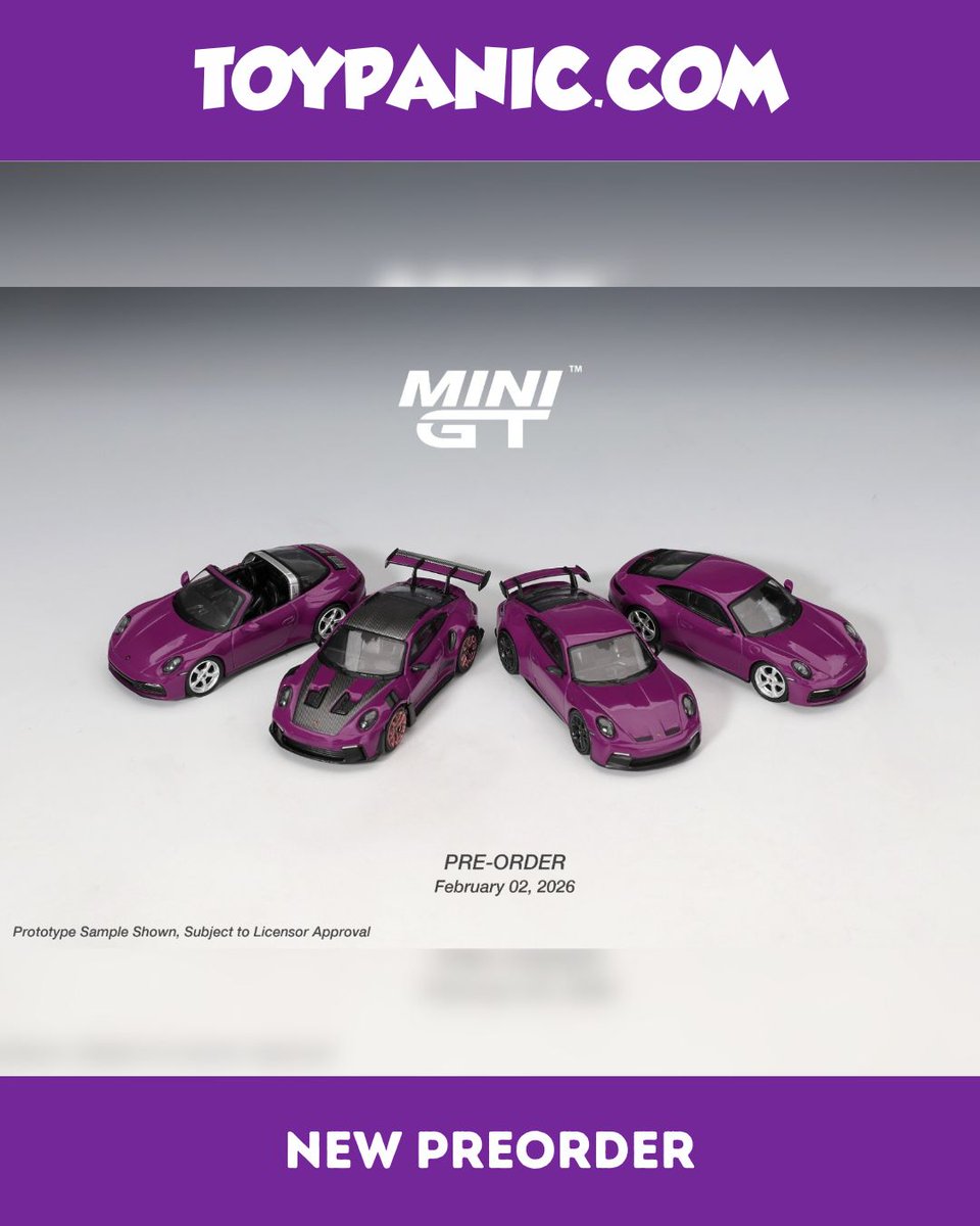 ToypanicMsia's tweet photo. Secure the latest preorder from the Mini GT series, a must-have collaboration for die-cast model enthusiasts!
To preorder ➡ https://t.co/gMc8geWvIz
#NewPreorder #Toypanic #MiniGT #CollectorsEdition #Diecast #Diecastcar https://t.co/4pd5BAbDOT