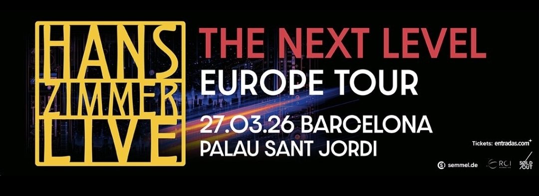 NNacho10's tweet photo. Vendo 1 entrada para Hans Zimmer - The Next Level en Barcelona el 27 de marzo (sector 121, grada este)! https://t.co/NI6fWYZnvw