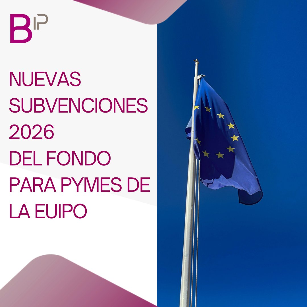 📢 Ya está abierto el plazo para solicitar las ayudas del Fondo para Pymes de la EUIPO.
En Ballester IP te acompañamos en todo el proceso.
Te contamos todos los detalles de la nueva subvención en nuestro artículo.⬇️
ballester-ip.com/subvenciones-2…
#EUIPO #fondoparapymes #IP #subvenciones