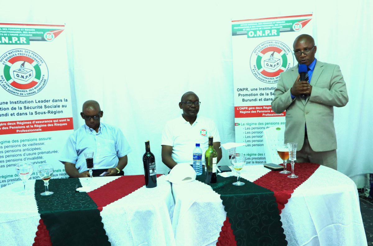 Onpr2018's tweet image. #Burundi #OnprInnovation Le 30 janvier 2026, un échange de vœux a eu lieu entre le personnel de l’ONPR, le Comité de Direction, ainsi que certains administrateurs représentant les retraités et le personnel au sein du Conseil d’administration de l'#ONPR.