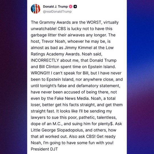 _Queen021's tweet photo. “There’s an error in what Trevor $Noah said about me.”

CA: UWroa5HSVRnzRSePXicr8mmhq7XSt3VuoSRH6ifpump https://t.co/kTXzjfZxf6