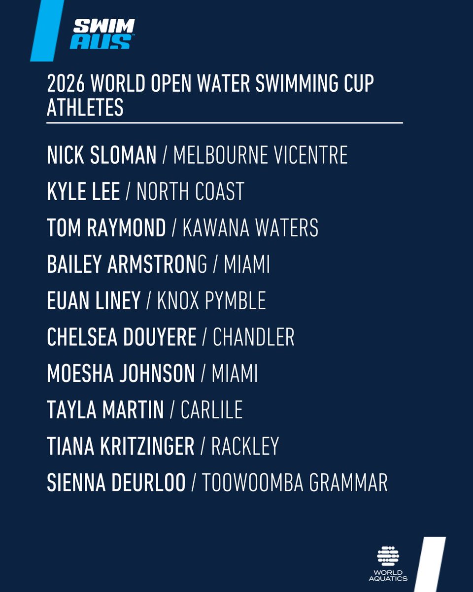 Swimming Australia tweet media