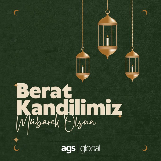🌙 Berat Kandilinin ülkemize, İslam alemine ve başta kanın aktığı bölgeler olmak üzere tüm insanlığa huzur getirmesi dileğiyle #KandilinizMübarekOlsun