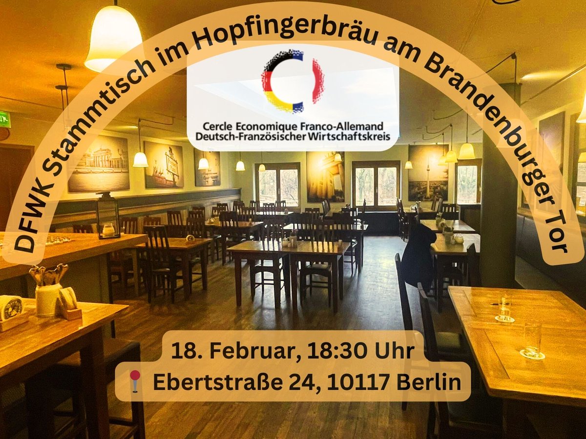Deutsch-Französischer Wirtschaftskreis (DFWK) tweet media