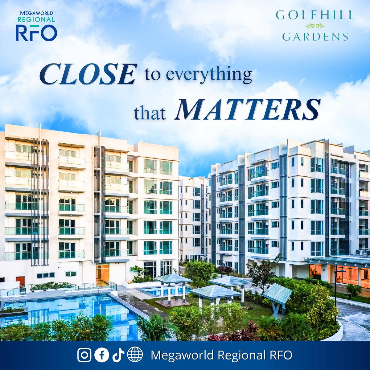 MWRegional_RFO's tweet image. Why choose between a quiet sanctuary and a vibrant city life when you can live at the center of both here at Golfhill Gardens.

Contact us at 0917-836-6436 or visit megaworldregionalrfo.com to learn more about our projects

#MegaworldRegionalRFO #GolfhillGardens #ReadyForOccupancy
