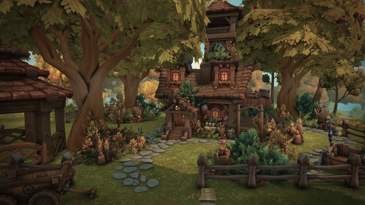 woweden's tweet photo. finally did my alliance exterior 🍄 https://t.co/8H14ciT1ad