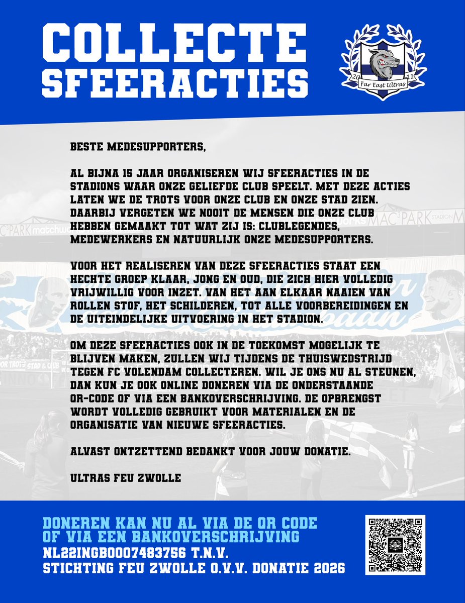FEU Zwolle 🐺 tweet media