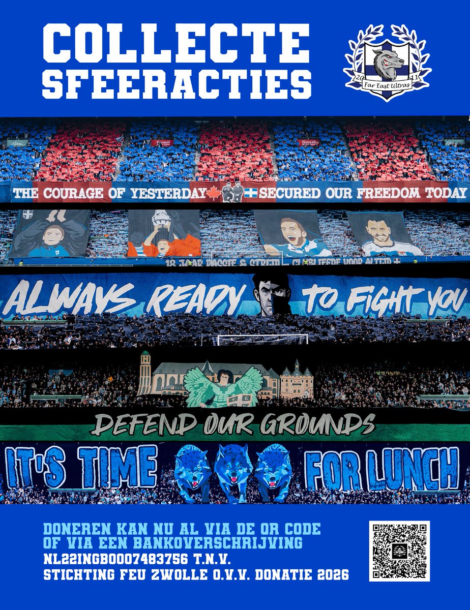 FEU Zwolle 🐺 tweet media