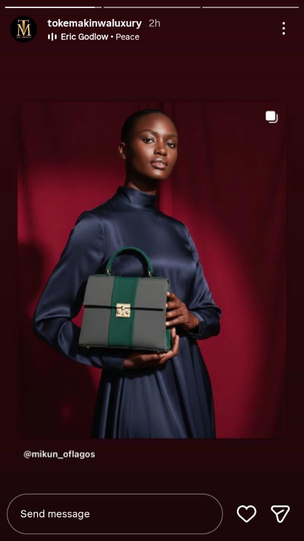 mikun_oflagos's tweet photo. Sometime last year, I wanted to create content for TML (one of Toke Makinwa’s brands) but couldn’t. Last week, I reimagined a realistic studio photoshoot for the brand using AI, it got their attention and reposted on their IG story

Keep creating, timing will meet preparation. https://t.co/NrFGPAcwPp