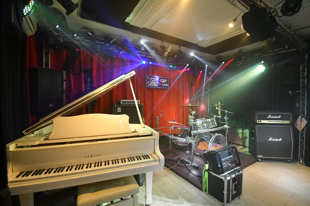 CAPmusic カプミュージック 群馬県伊勢崎市のレンタルスタジオ、ライブハウス　24時間利用可！ tweet media