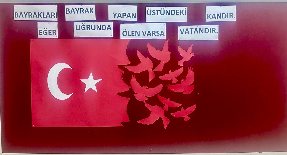 #BayraklaBaşlayanOkul