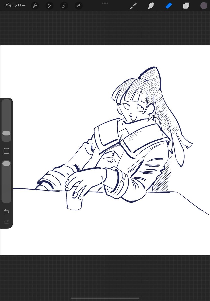 昔描いたバカみてぇな落書きみて
