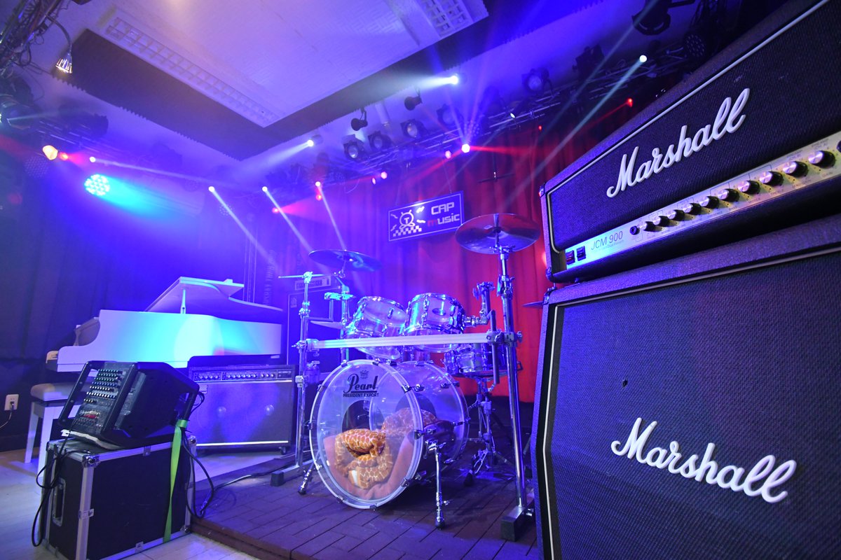 CAPmusic カプミュージック 群馬県伊勢崎市のレンタルスタジオ、ライブハウス　24時間利用可！ tweet media