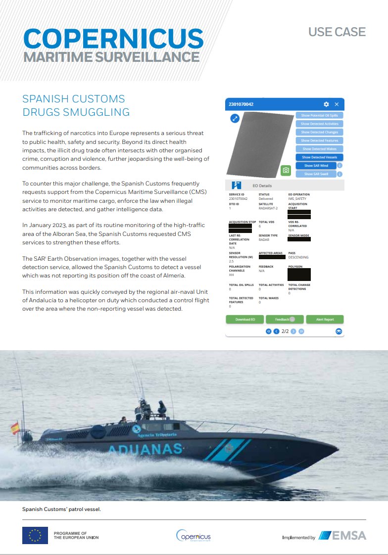 Copernicus Maritime Surveillance tweet media