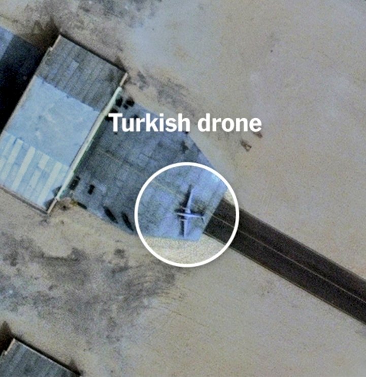 clement_molin's tweet photo. We now have proofs of Egypt 🇪🇬 striking RSF convoys in north-western Sudan 🇸🇩

As I reported earlier, Egypt has been quietly striking RSF supply convoys sent by the UAE through Chad or Libya. For this purpose, they are using Turkish drones (unclear who is operating them) from a base in south-western Egypt.

This was reported in this article : https://t.co/Ocz4YUw3jL 

This reason, plus the closure of multiple regional airspace had one very important consequence : the large diminution of cargo planes flying from the UAE to Libya or Chad (only 20 this month against around 70 previous months as @FCB6O @AfriMEOSINT reported), which means less supplies to the RSF.

This is why the UAE are recently willing to open a new road through Ethiopia...