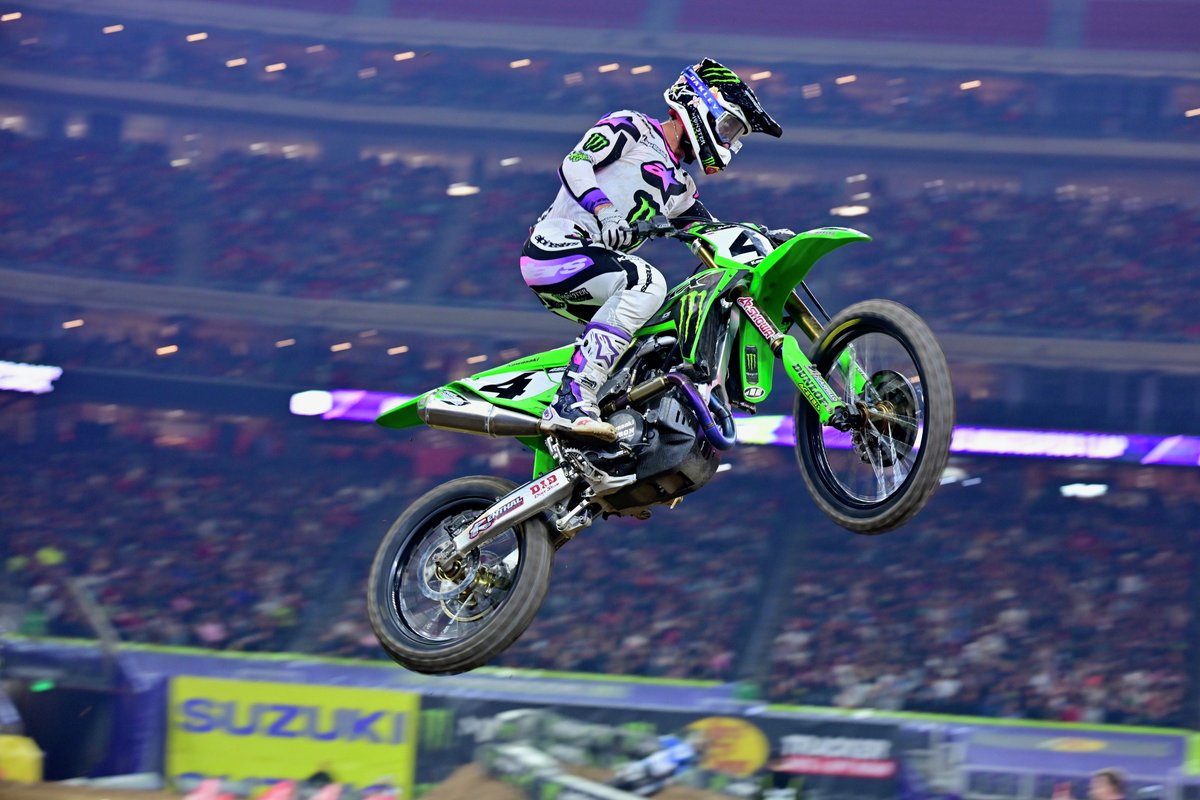 □AMAスーパークロス 第4戦ヒューストン 450ccクラスではMonster