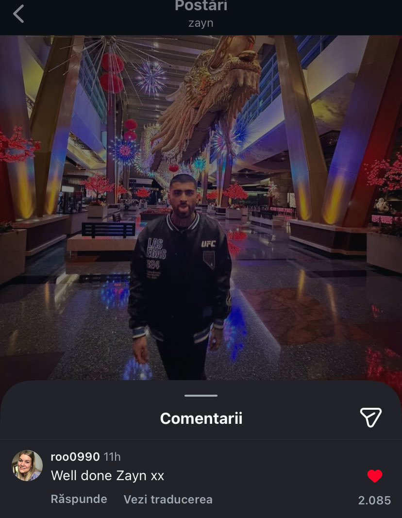 LiamJRomania's tweet image. Liam's sister Ruth commented on Zayn's Instagram post
❤️🥹