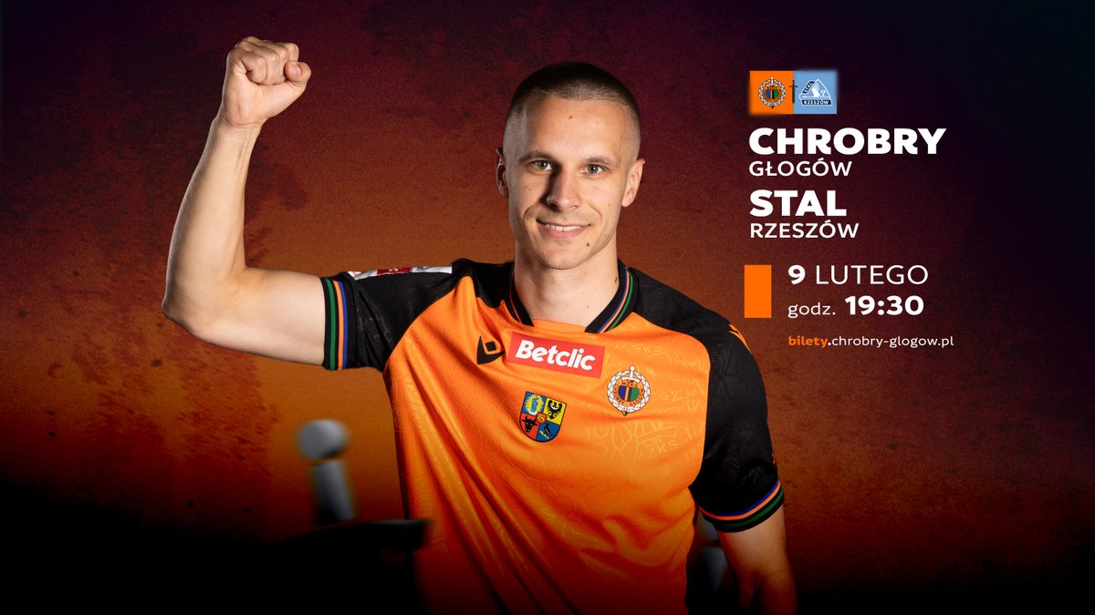 ChrobryGlogowSA's tweet photo. Po ponad dwumiesięcznej przerwie wracamy do gry o punkty i od razu na #WS3 🏟️
➡ #CHRSTA już w poniedziałek 9 lutego o godz. 19.30.
🎟️ https://t.co/TveiX4Ytsk https://t.co/5J5wtpMWXf