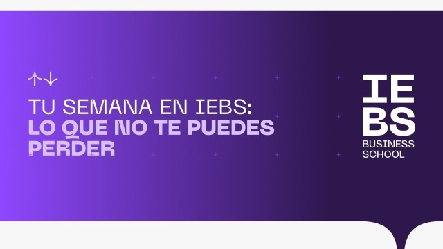 iebschool's tweet image. Nuevas sesiones, nuevas herramientas. La agenda de esta semana está diseñada para que lideres el cambio. Entra y elige lo que te impulsa: iebs.es/t2f15 
#Tech #gamificación