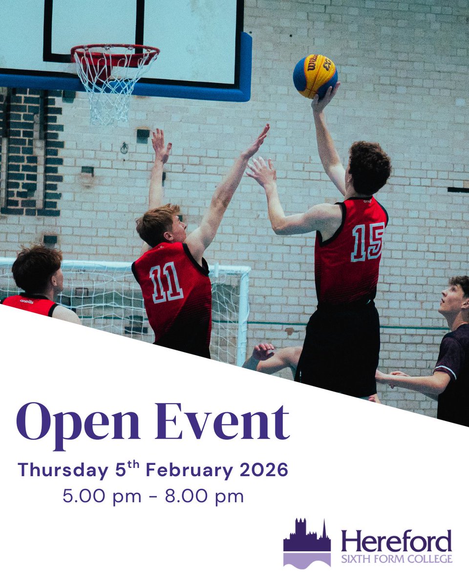 Hereford Sixth Form College tweet media