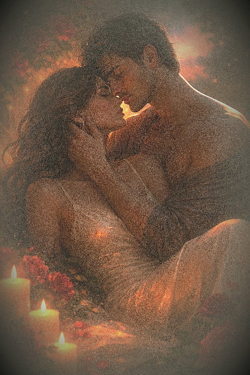 ruhinrhyme's tweet image. Love wakes before touch, a hush in the air,
#souls lean closer, shedding guarded care.
Roses of promise at twilight stay,
passion choosing devotion, not fading away.
#vss365 #FoxProse @FoxProse #fairytalepoets #kaytpoemprompts #loveletters 💌