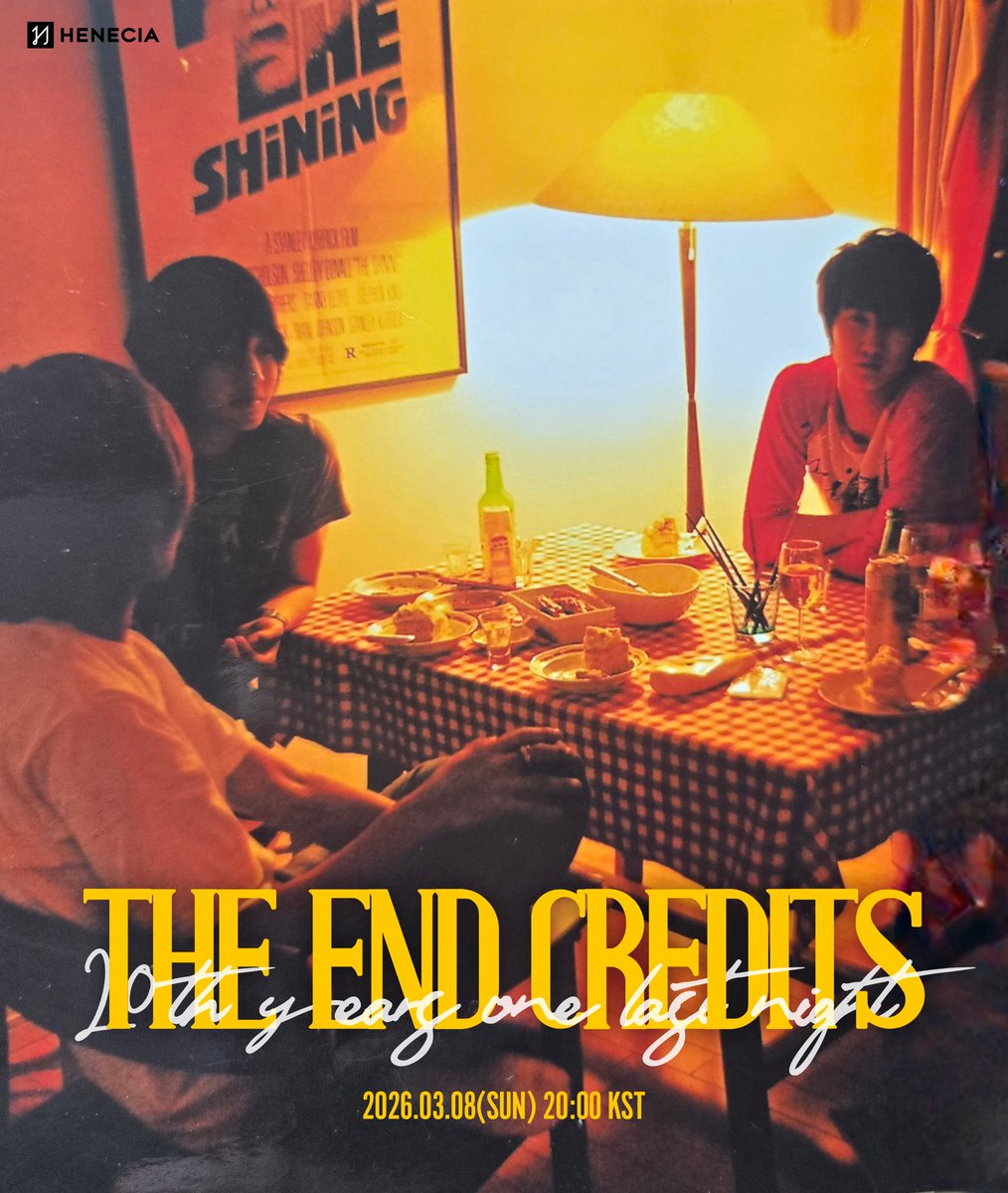 FIVEOONE_offcl's tweet photo. [ THE END CREDITS ]

20 Years, One Last Night

THE END CREDITS는 20년간의 기다림,
그리고 마지막의 하루를 더욱 오랫동안 기억하기 위한
팬분들과의 특별한 자리를 마련했습니다.

신청 기간 : 2026.02.03 11:00 AM(KST) ~

🫛 https://t.co/OOOCvZcGfk

*신청 순으로 자리가 배정됩니다. https://t.co/gAZiZfeF7X