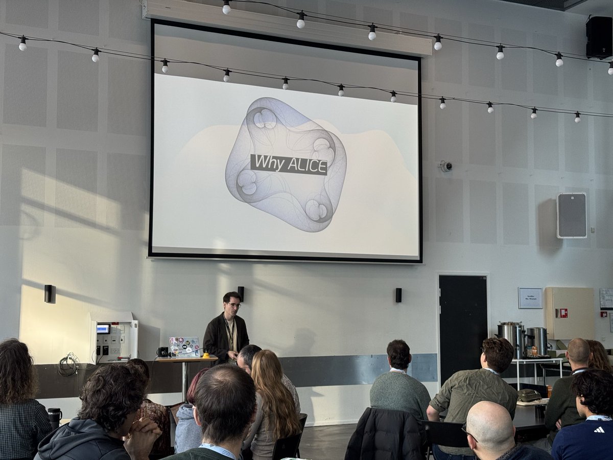 ALICE Workshop tweet media