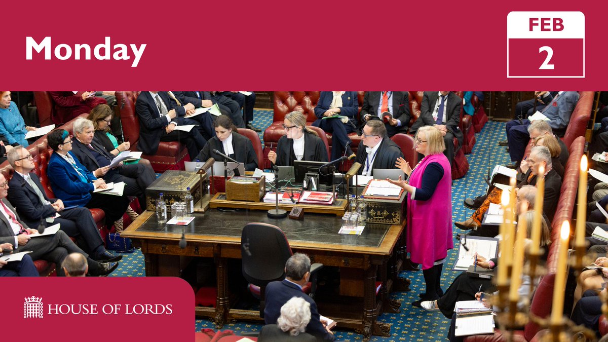 UKHouseofLords's tweet photo. π #HouseOfLords from 2.30pm includes:β―β―β―β―
π₯ release and return of UK citizen Jimmy Lai
π₯ improvements delivered by nationalised rail services
π₯ #CrimeandPolicingBill
π₯ #EnglishDevolutionBill
β‘οΈ See full schedule
https://t.co/31lgOj5HJp https://t.co/hEBR4IxAqi