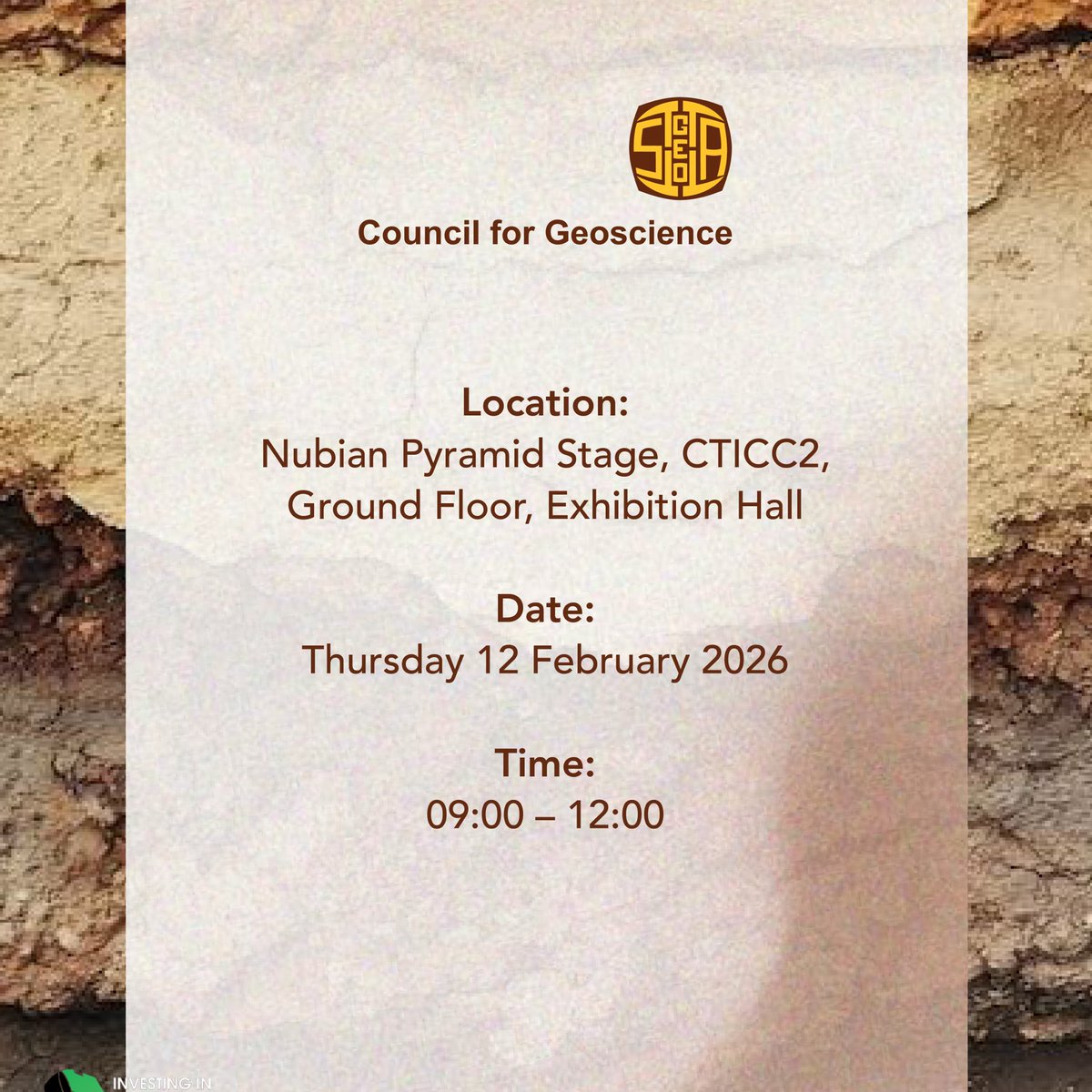 Our Management Team will be representing us on the Exploration Programme at #MI26. We look forward to engaging in conversations that will contribute to long-term socio-economic development. Stay tuned for more details.
 
#GroundedInCollectiveProgress #MI26StrongerTogether