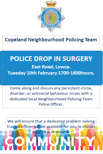 Copeland Police tweet media
