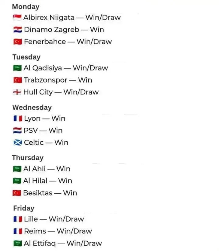 Smartbets254's tweet image. MATCHDAY ENERGY. GOOD LUCK TO EVERYONE PLAYING IT SMART. ⚽🔥💎

Monday to Friday

Check link on BIO