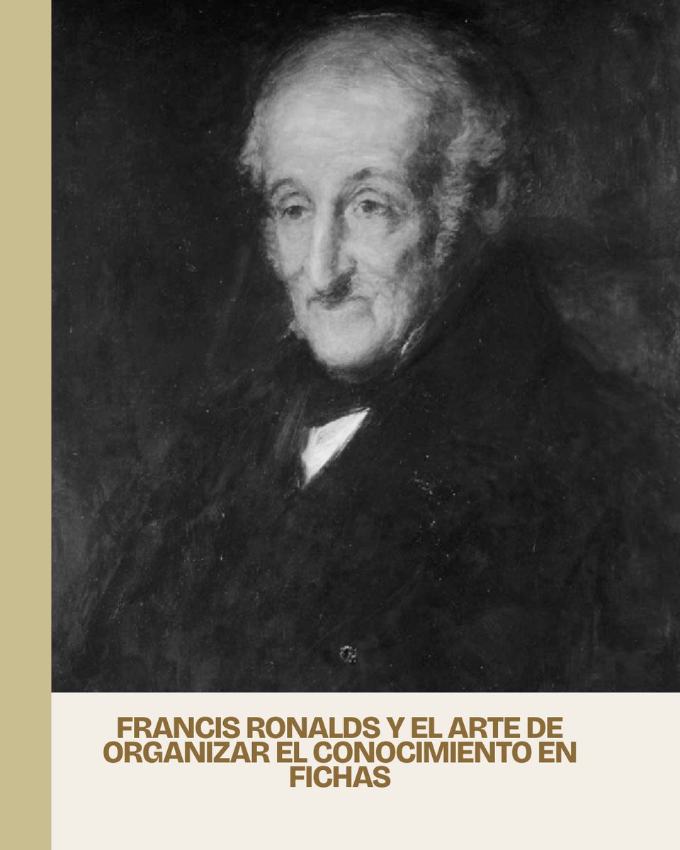 Francis Ronalds y el arte de organizar el conocimiento en fichas

alquiblaweb.com/2026/02/02/fra…

#FrancisRonalds #Bibliotecas  #GestiónDelConocimiento #FichasBibliográficas #BibliotecasPrivadas #CulturaCientífica #DivulgaciónCultural #Alquibla 

<a href="/britishlibrary/">British Library</a> 
<a href="/UNESCO_es/">UNESCO en español 🏛️#Educación #Ciencia #Cultura</a>