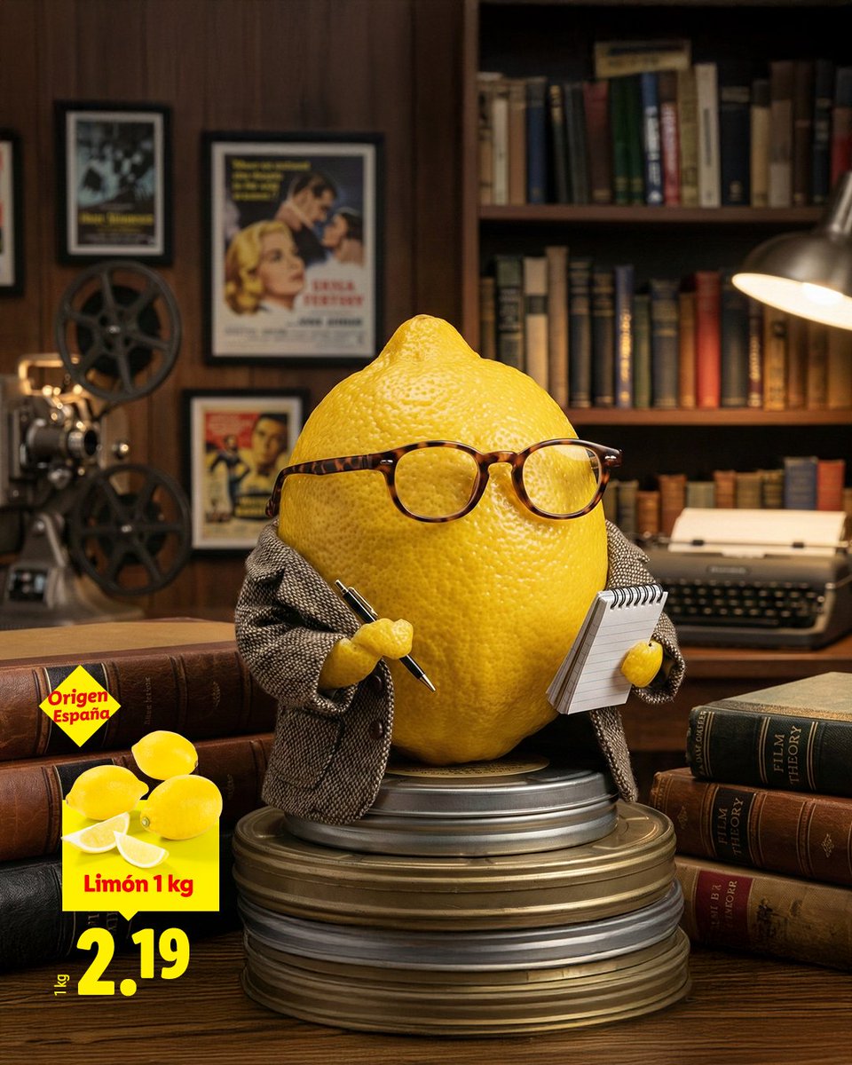 lidlespana's tweet photo. El cítrico de cine. https://t.co/cplBLCOOZ2