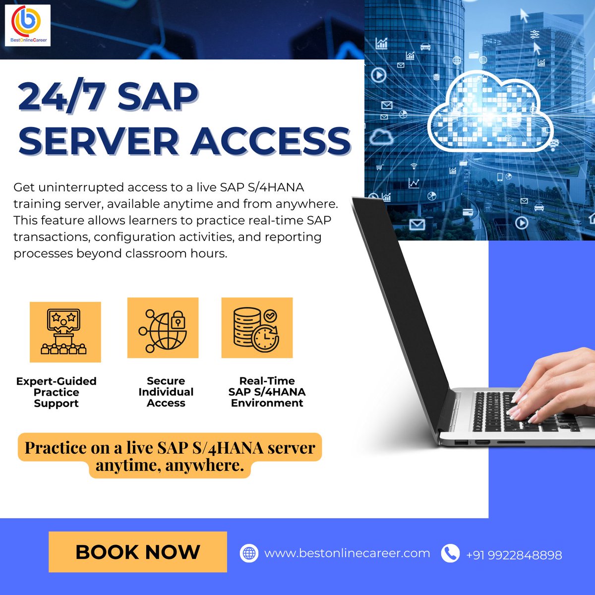 🚀 24/7 SAP Server Access | Learn SAP the Real-Time Way

📝 Registration Link: forms.gle/HdTtGCQJrAmdcR…
📞 Call: +91 9922848898
🌐 Visit: bestonlinecareer.com

#SAPServerAccess #SAPS4HANA #SAPTraining #SAPOnlineTraining #ERPTraining #SAPLearning #SAPConsultant #HandsOnPractice