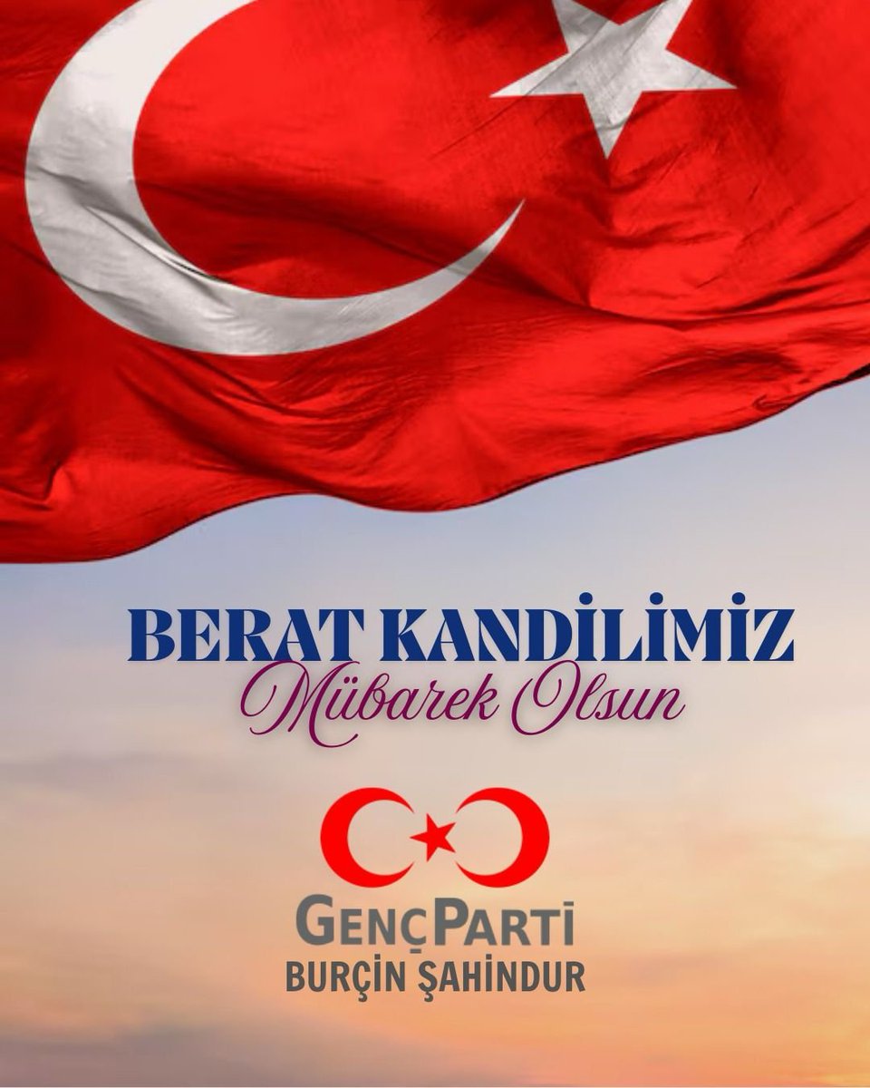 Üstümüzden eksilmesin Al Bayrağın gölgesi 🇹🇷
Berat Kandilimiz mübarek olsun🌙