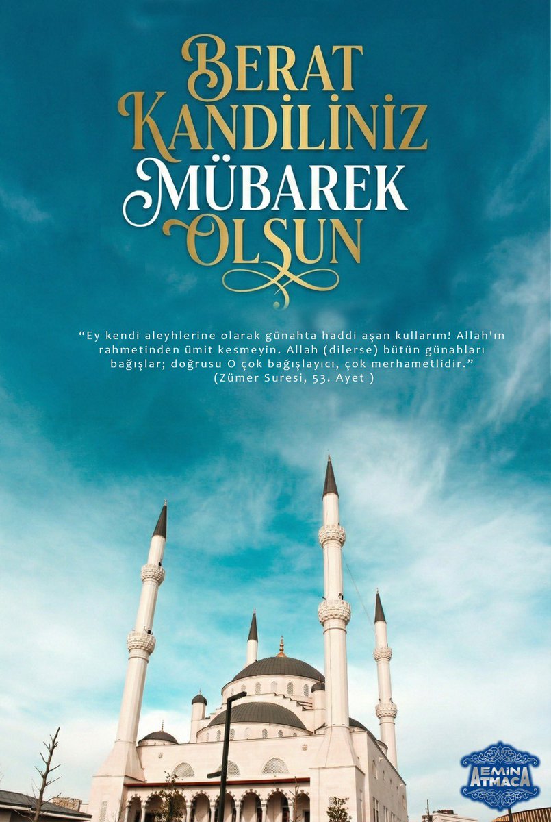 Hayırlı kandiller..