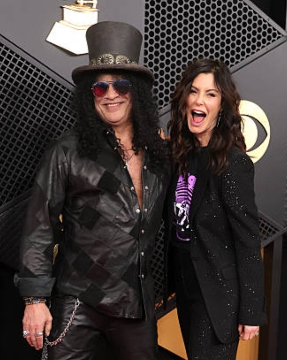 Nightrainloaded's tweet photo. Slash e Meegan no Grammy ontem
01 02 2026 #slash #slashguitar #slashfans #slashandmeegan https://t.co/WjkWs0vCCr