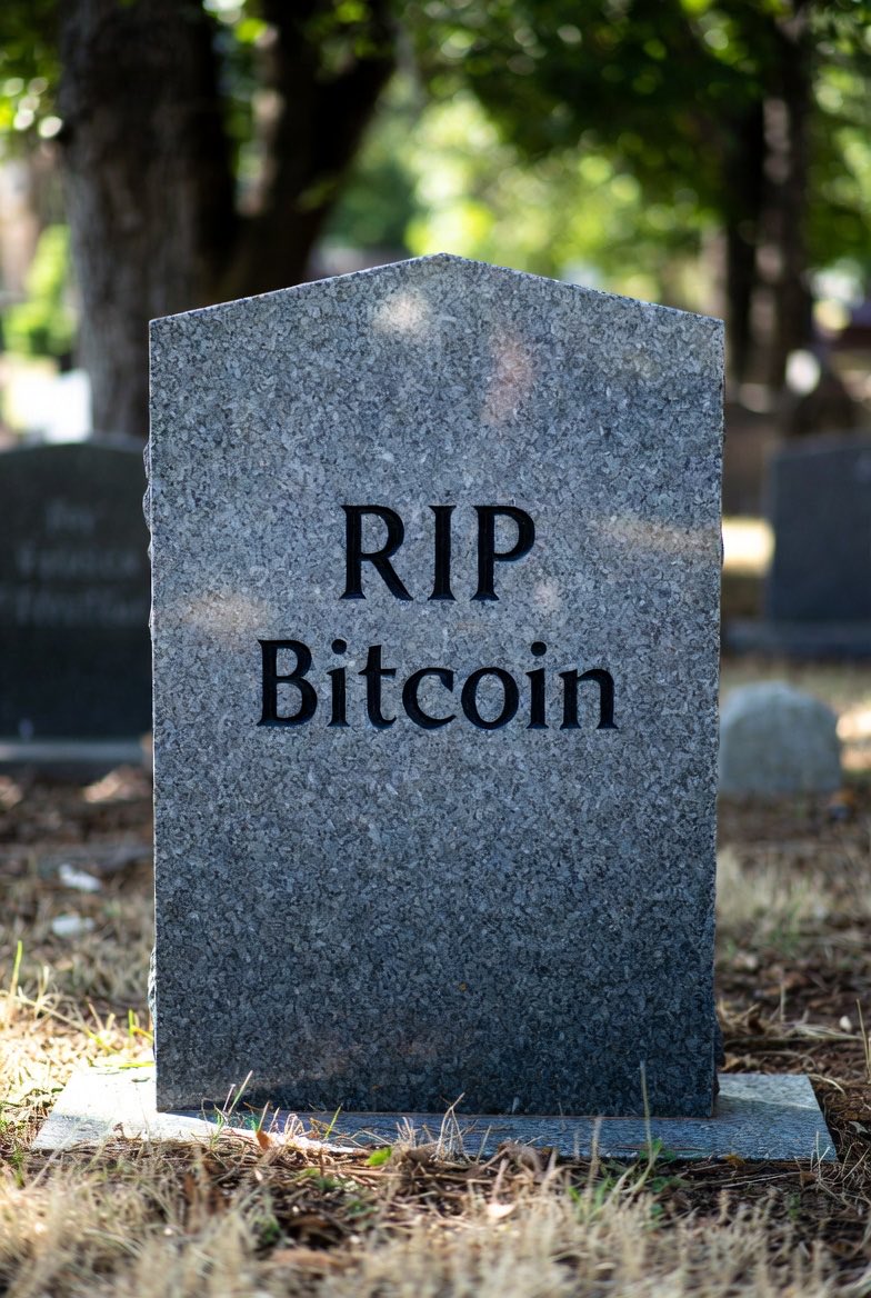 MinusWells's tweet image. 🚨 Dan Pena : #Bitcoin will drop to FUCKING zero 🪦