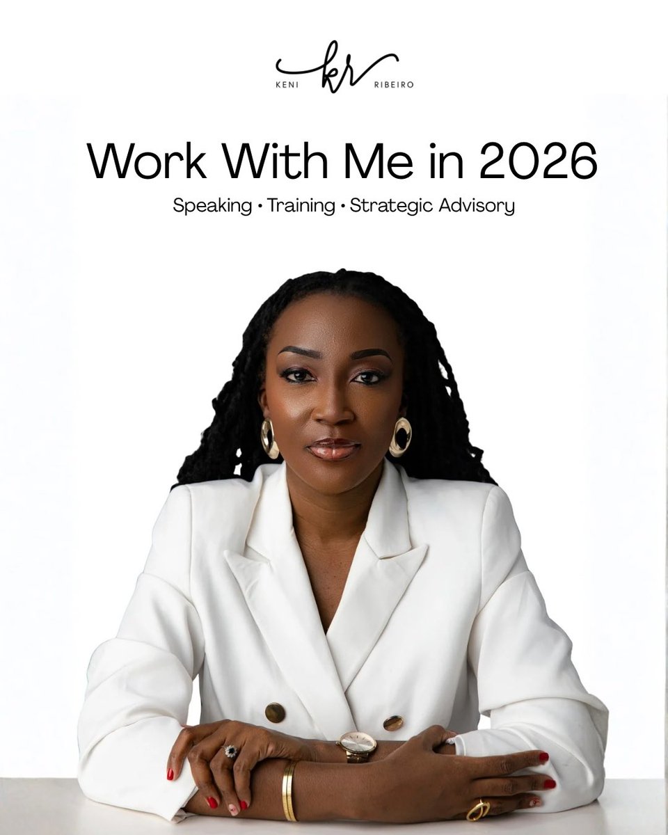 I’m opening my calendar for 2026.

Speaking. Training. Strategic advisory — for organisations and leaders who know that how you communicate is how you lead.

If your organisation values credibility, influence, and how you’re represented, let’s talk.

tally.so/r/q4VDYY